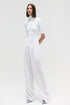 BLUSA GOLA ALTA OFF WHITE